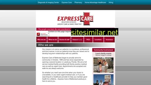 Expresscareofleesburg similar sites