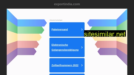 Exportindia similar sites