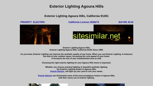 exteriorlightingagourahills.com alternative sites
