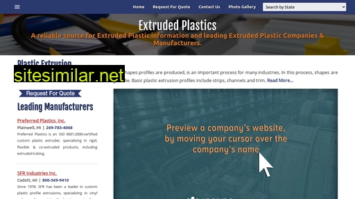 extrudedplastics.com alternative sites