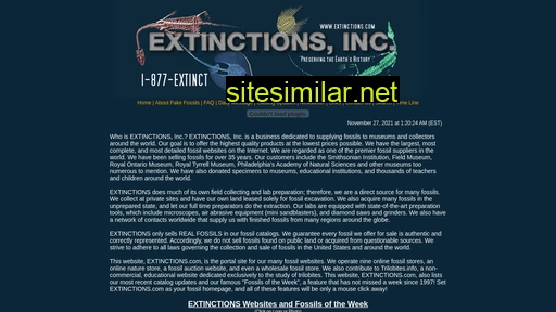 extinctions.com alternative sites