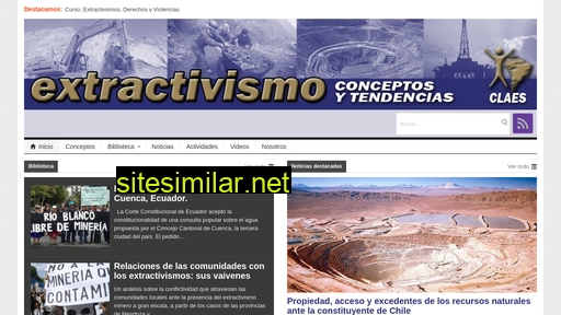 Extractivismo similar sites