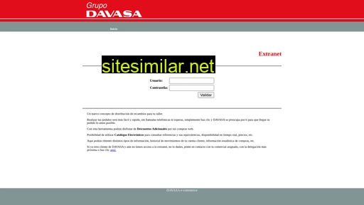 extranet.davasa.com alternative sites