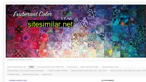 exuberantcolor.blogspot.com alternative sites