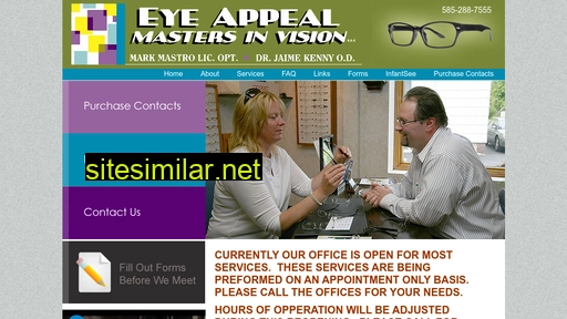 eyeappealmastersinvision.com alternative sites