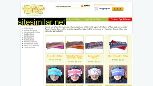 eyepillowcompany.com alternative sites