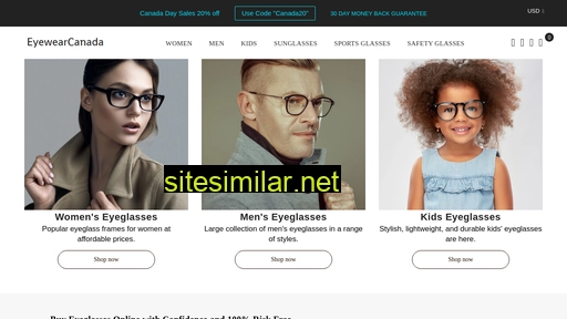 eyewearcanada.com alternative sites