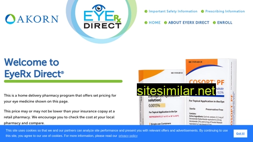 eyerxdirect.com alternative sites