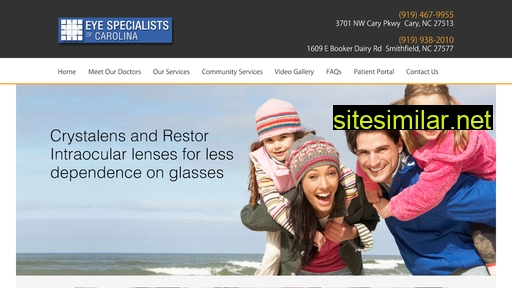 eyespecialistsofcarolina.com alternative sites