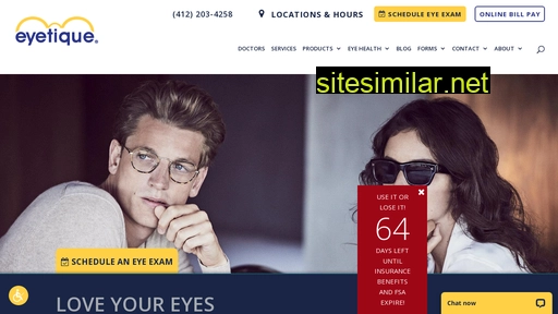 eyetique.com alternative sites