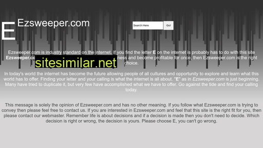 ezsweeper.com alternative sites
