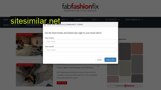 fabfashionfix.com alternative sites