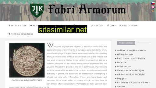 fabri-armorum.com alternative sites
