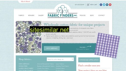 Fabricfindersinc similar sites
