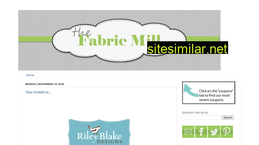 fabricmill.blogspot.com alternative sites