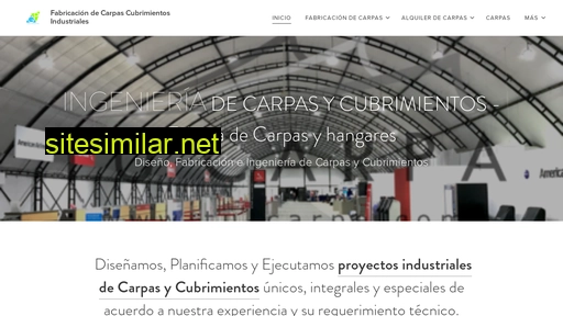 fabricacioncarpas.com alternative sites