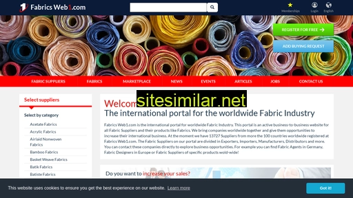 fabricsweb1.com alternative sites