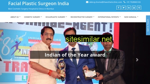 Facialplasticsurgeonindia similar sites