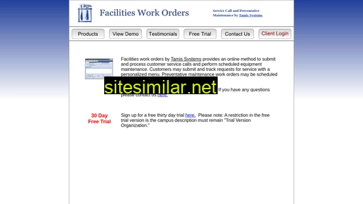 facilitiesworkorders.com alternative sites