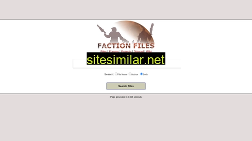 Factionfiles similar sites