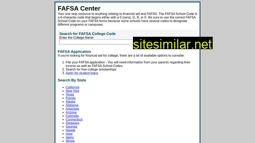 Fafsacenter similar sites