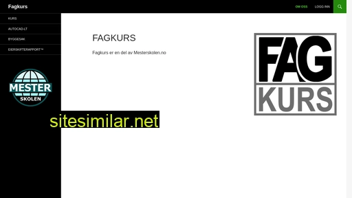 fagkurs.com alternative sites