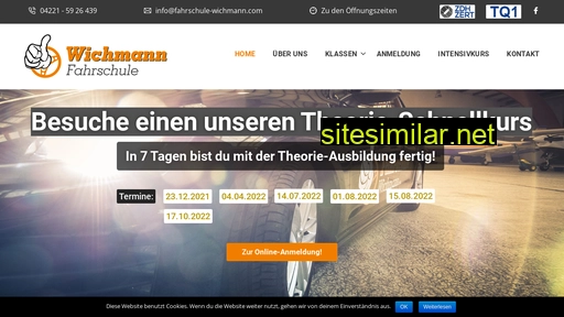 fahrschule-wichmann.com alternative sites