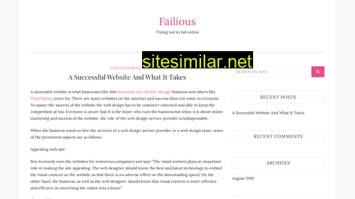 failious.com alternative sites