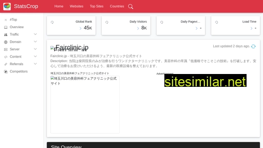 fairclinic.jp.statscrop.com alternative sites