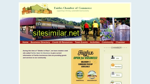 fairfaxchamberca.com alternative sites