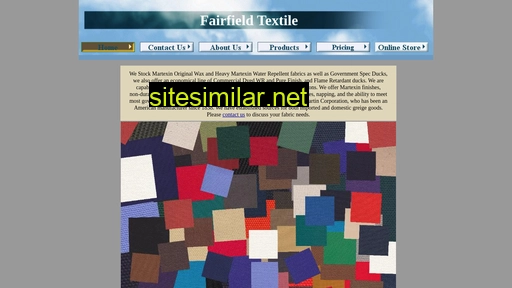 fairfieldtextile.com alternative sites