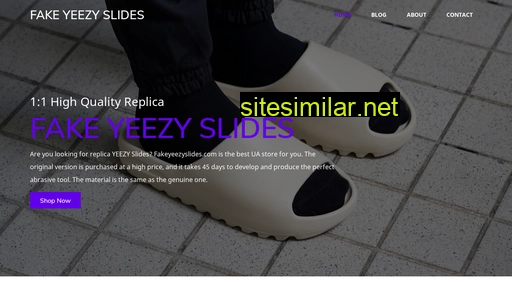 fakeyeezyslides.com alternative sites