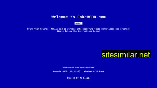 fakebsod.com alternative sites