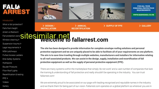 fallarrest.com alternative sites