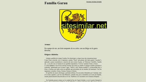 familiagarau.com alternative sites