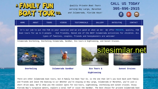 familyfunboattours.com alternative sites