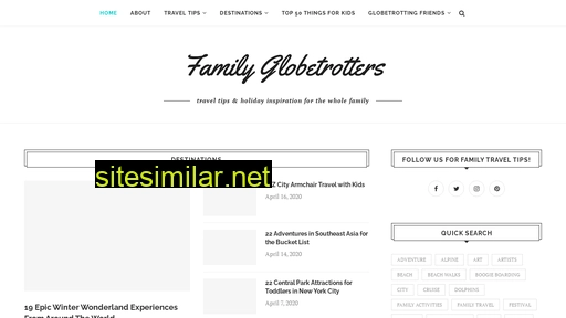 Familyglobetrotters similar sites