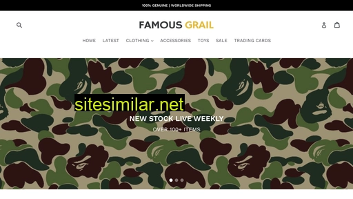 famousgrail.com alternative sites