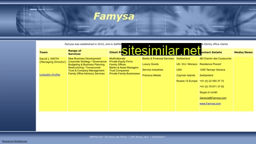 famysa.com alternative sites