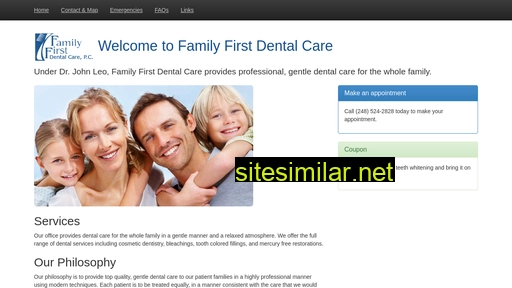 Familyfirstdentalcare similar sites