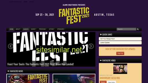 Fantasticfest similar sites