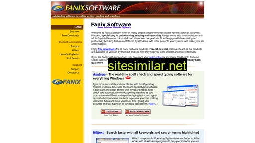 fanix.com alternative sites