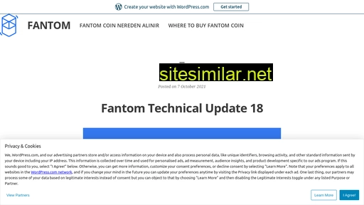 fantomcoin.wordpress.com alternative sites