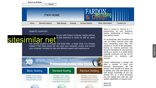 fardonwebhosting.com alternative sites