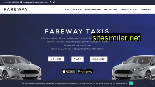 farewaytaxisltd.com alternative sites