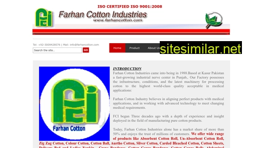 farhancotton.com alternative sites