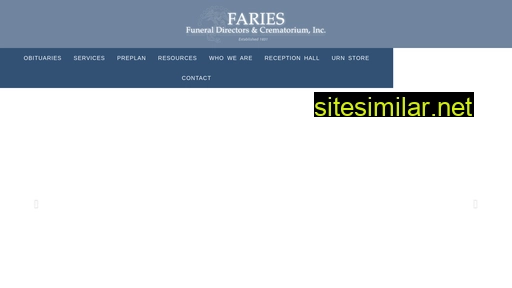 fariesfuneralhomes.com alternative sites