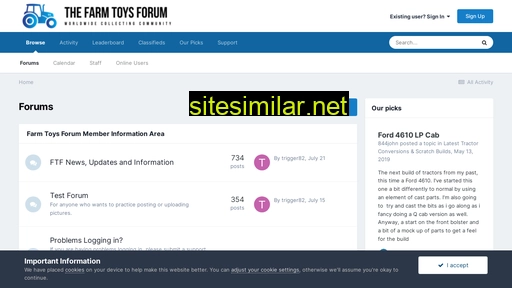 farmtoysforum.com alternative sites