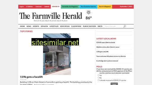 farmvilleherald.com alternative sites