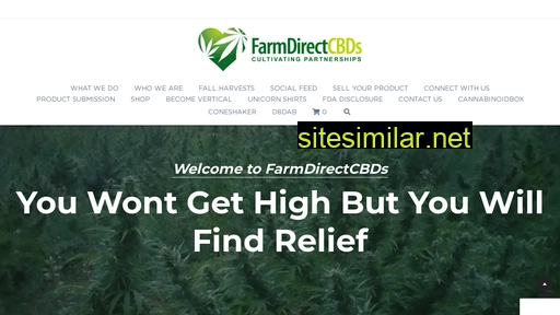 Farmdirectcbds similar sites